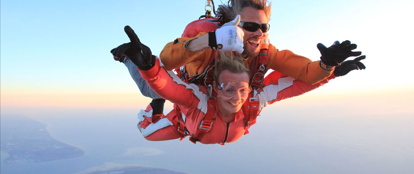 tandem parachutesprong texel en den helder